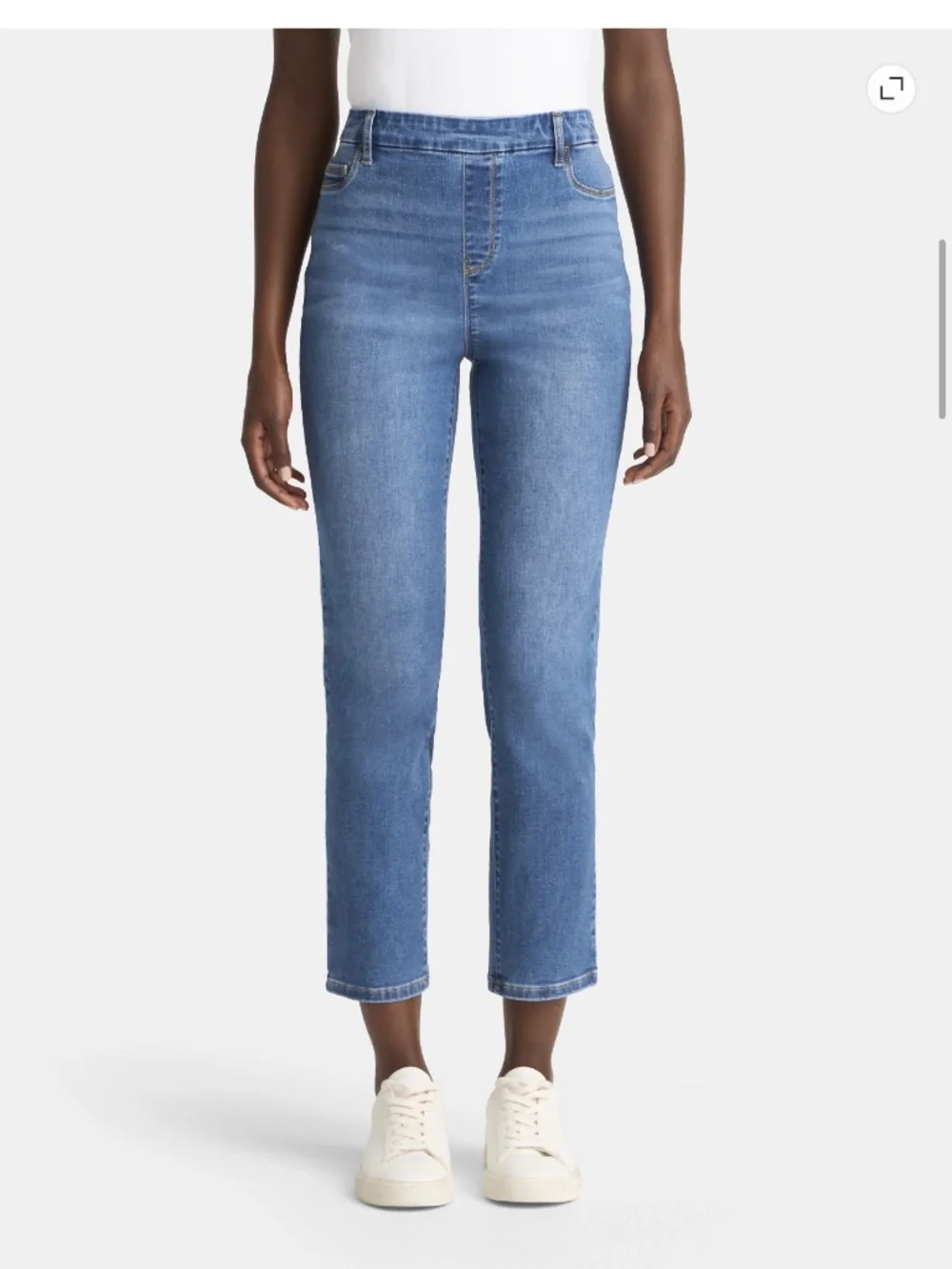 Time and Tru Women’s Medium Wash Straight Leg Denim Jeggings Size XXXL (22) NWT